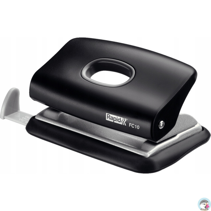 Dziurkacz mini FC10 RAPID 24-26/6 do 10kartek czarny 23638501