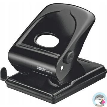 Dziurkacz FMC40 RAPID czarny 40 kartek duży metalowy 21835601