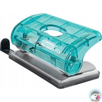 Dziurkacz mini RAPID COLOURICE FC5 niebieski 5001332