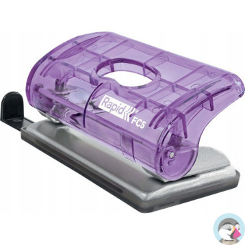 Dziurkacz mini Rapid Colour`Breeze FC5 10 kartek lawendowy 5001534 RAPID