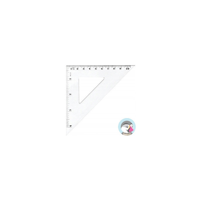 Ekierka równoramienna 10,5mm BL003-B TETIS