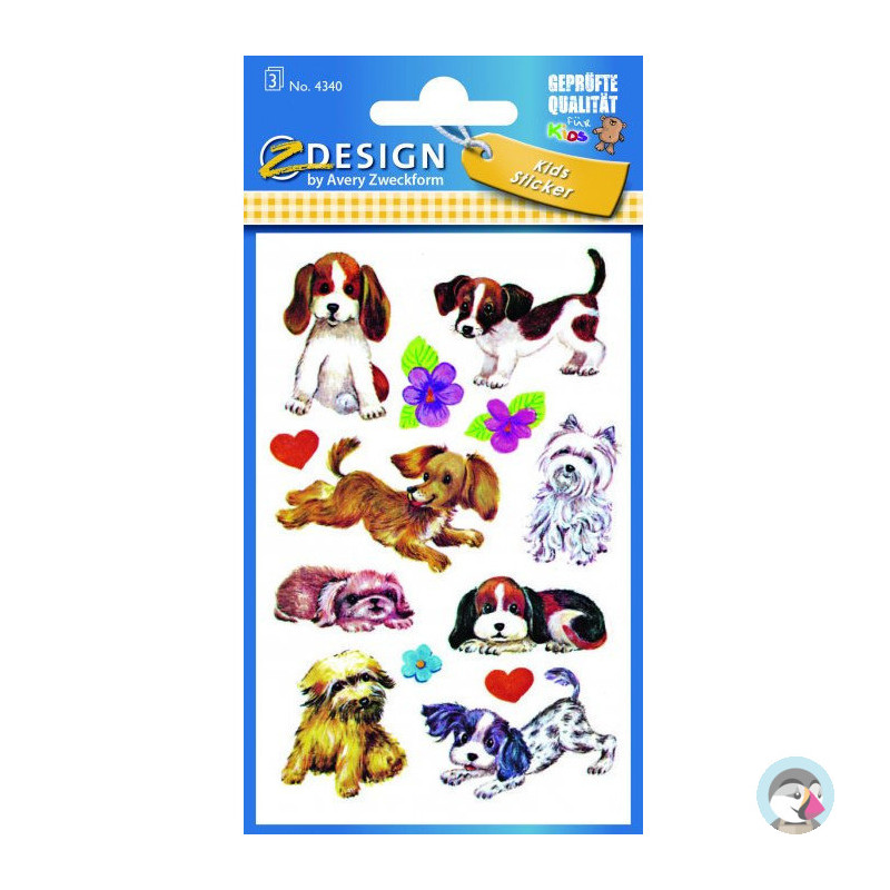 Naklejki ZF Psy 4340 Z-DESIGN KIDS AVERY ZWECKFORM