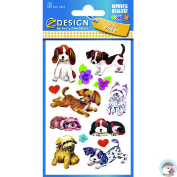 Naklejki ZF Psy 4340 Z-DESIGN KIDS AVERY ZWECKFORM