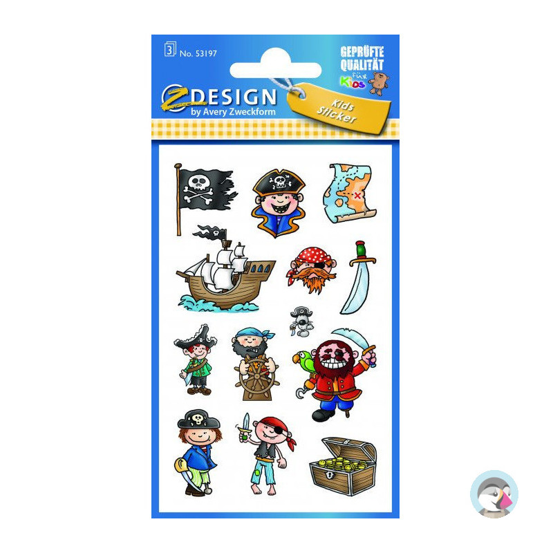 Naklejki ZF Piraci 53197 Z-DESIGN KIDS AVERY ZWECKFORM