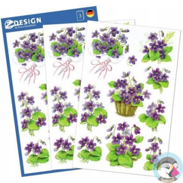 Naklejki ZF Kwiaty 4317 Z-DESIGN CREATIVE AVERY ZWECKFORM