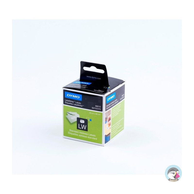Etykiety DYMO adresowa 89x28 biała 99010 S0722370