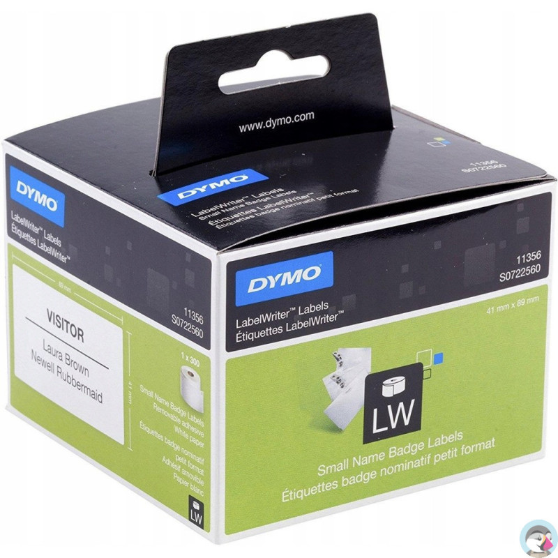Etykiety DYMO na identyfikator imienny białe S0722560