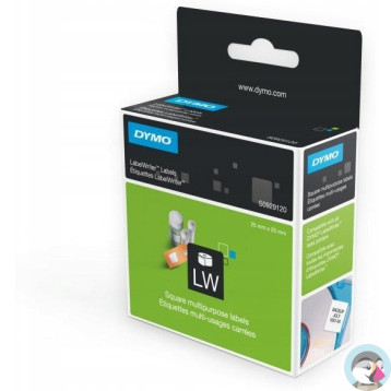 Etykiety DYMO MULTI 25x25 biały S0929120