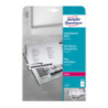 Folie samoprzylepne A4 0.13mm (25 ark) przezroczyste LASER 3482 AVERY ZWECKFORM