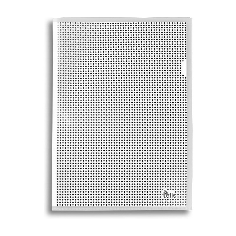 Obwoluta A4 PP &acute L&acute  grubość 0.14mm kamuflażowa (12) BT615-K TETIS