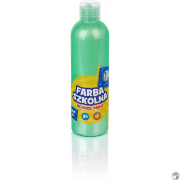 Farba plakatowa szkolna 250ml perłowa zielona 301217037 ASTRA