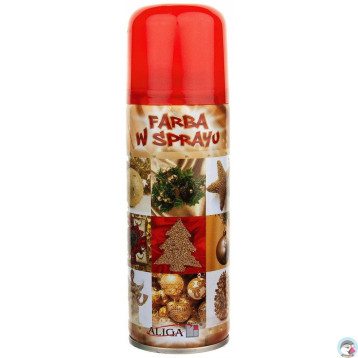Farba w sprayu FS-100 czerwona ALIGA