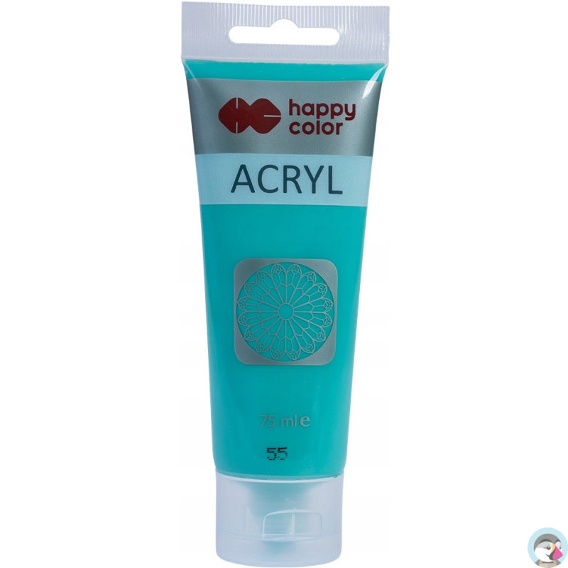 Farba akrylowa 75ml szmaragdowy HA 7370 0075-55 Happy Color