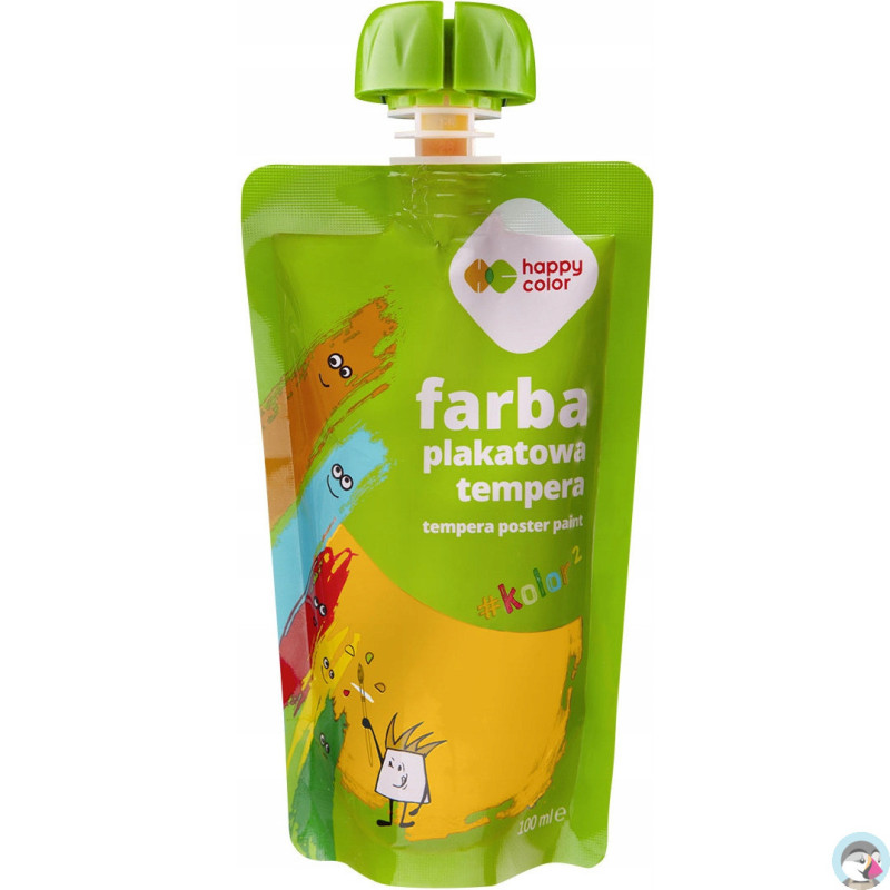 Farba plakatowa tempera złota 100ml HA 3310 0100-11 HAPPY COLOR