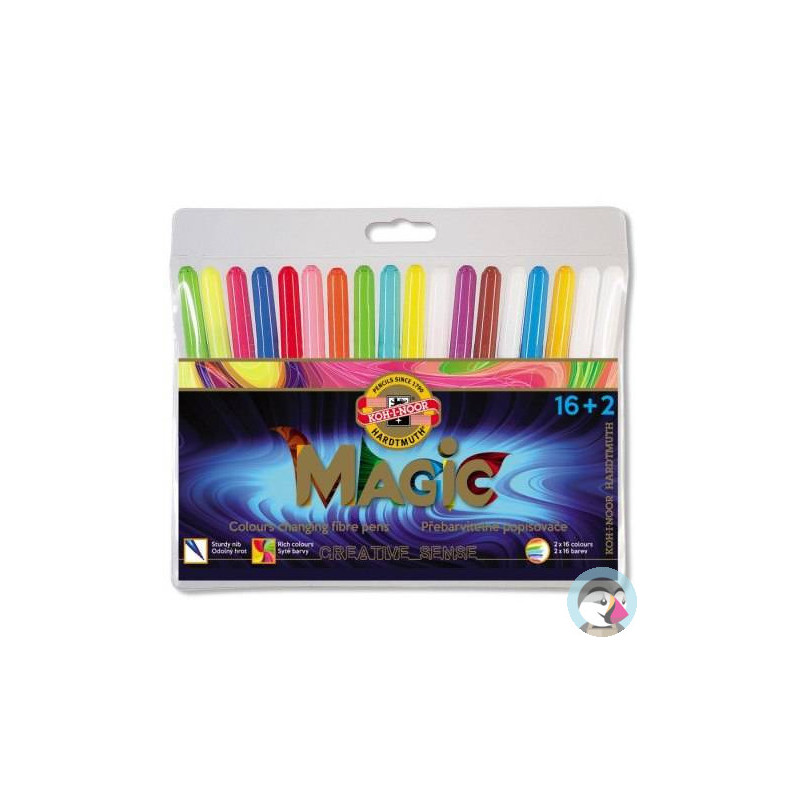 Flamastry MAGIC 16+2 7716 /12AH KOH-I-NOOR