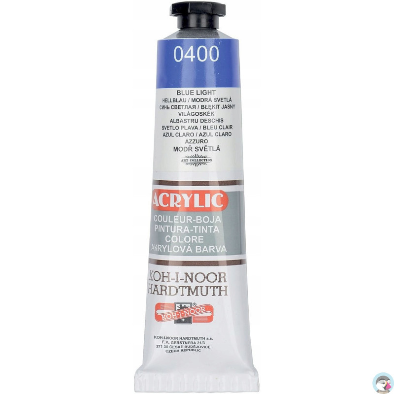 Farba akrylowa 162716 niebiesk 0400 40ml. KOH-I-NOOR