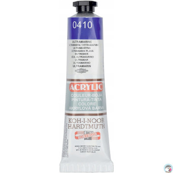 Farba akrylowa 162717 ultramaryna 0410 40ml. KOH-I-NOOR