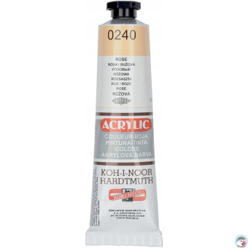 Farba akrylowa 162729 różowa 0240 40ml. KOH-I-NOOR