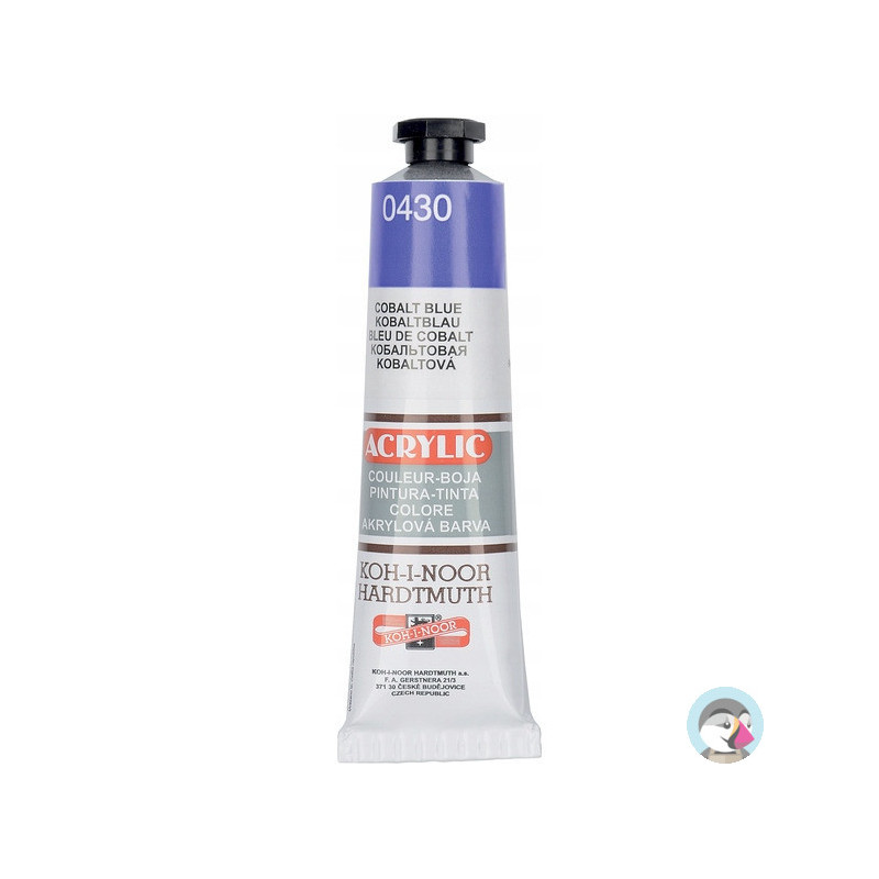 Farba akrylowa 162732 kobalt 0430 40ml. KOH-I-NOOR