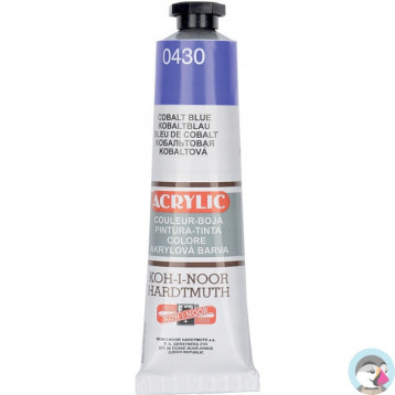 Farba akrylowa 162732 kobalt 0430 40ml. KOH-I-NOOR