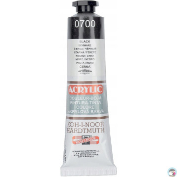 Farba akrylowa 162723 czarna 40ml. KOH-I-NOOR