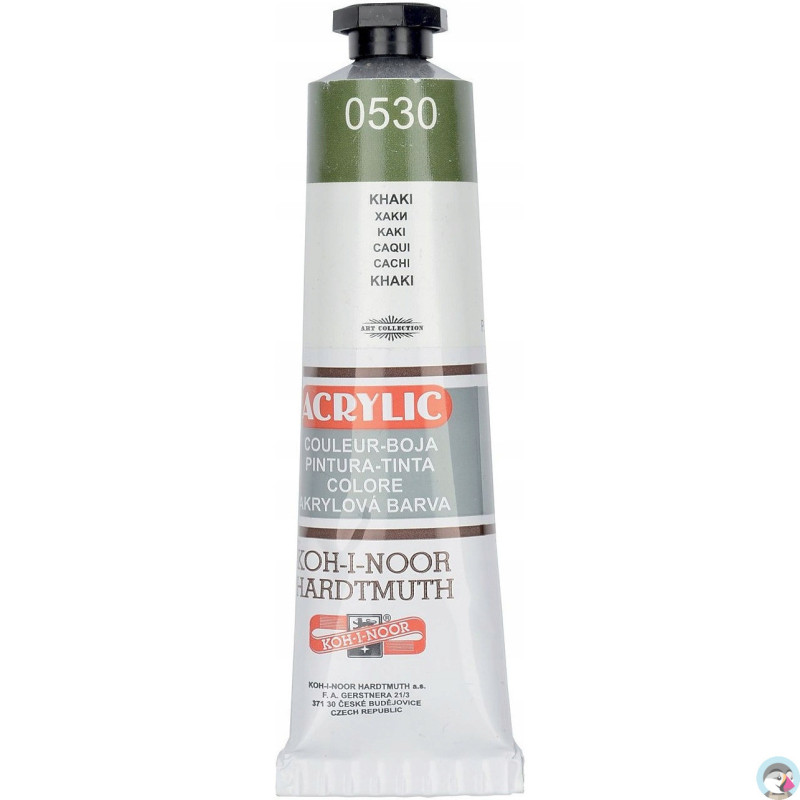 Farba akrylowa 162737 khaki 0530 40ml. KOH-I-NOOR