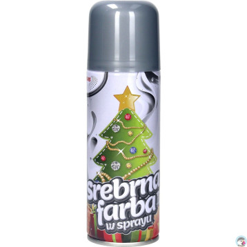 Farba w sprayu 250ml srebrna FX200 BREWIS