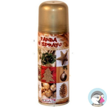 Farba w sprayu 250ml złota FX100 BREWIS