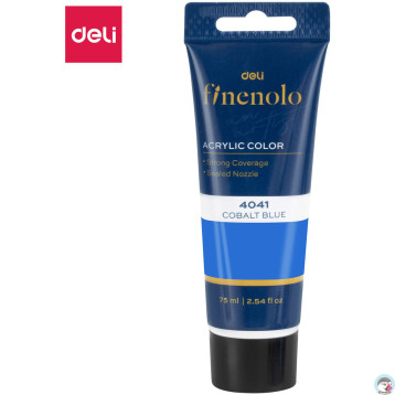 Farba akrylowa FINENOLO 75ml kobalt EC75-CB DELI