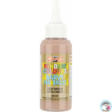 Farba witrażowa 60ml jasno brązowa 974212 KOH-I-NOOR