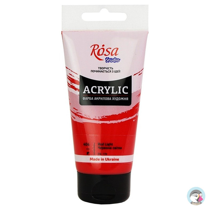 Farba akrylowa Rosa Studio 75ml RED LIGHT 404