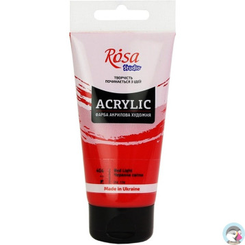 Farba akrylowa Rosa Studio 75ml RED LIGHT 404