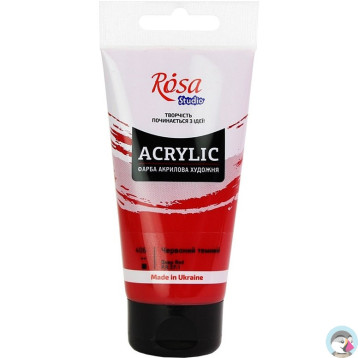 Farba akrylowa Rosa Studio 75ml DARK RED 406