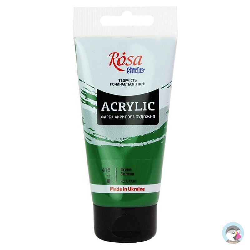 Farba akrylowa Rosa Studio 75ml GREEN 415
