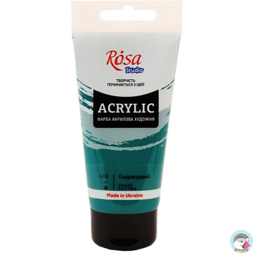 Farba akrylowa Rosa Studio 75ml EMERALD 418