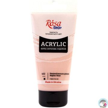 Farba akrylowa Rosa Studio 75ml NAPLES ROSE 432