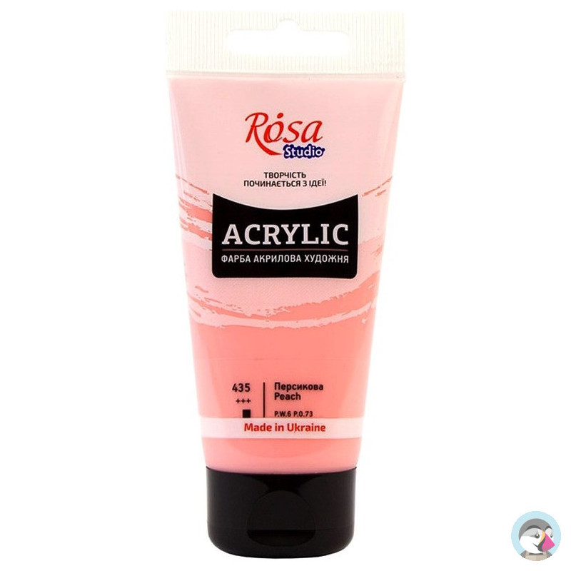 Farba akrylowa Rosa Studio 75ml PEACH 435
