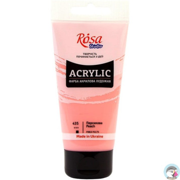 Farba akrylowa Rosa Studio 75ml PEACH 435