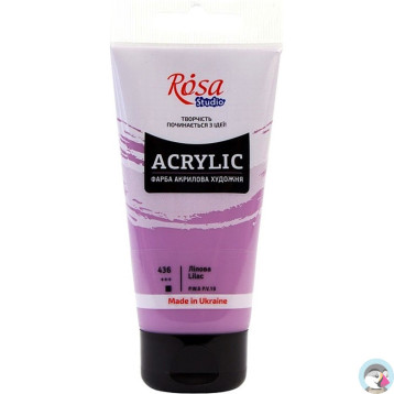 Farba akrylowa Rosa Studio 75ml LILAC 436