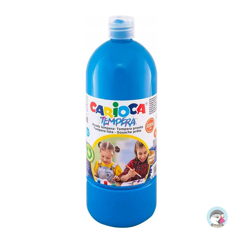 Farba CARIOCA TEMPERA 1000ml niebieska (40430/05) 170-2640