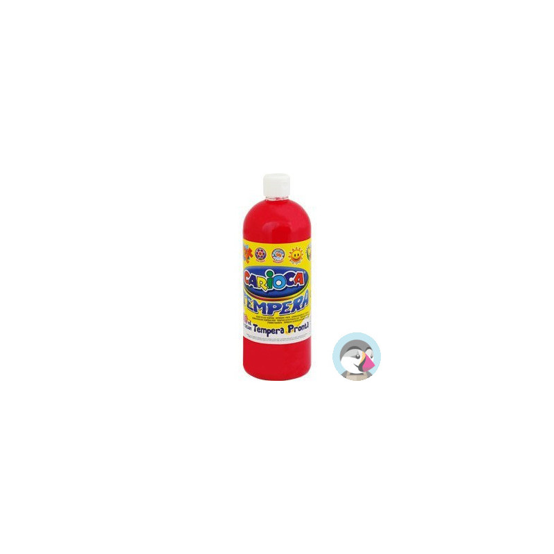 Farba CARIOCA TEMPERA 1000ml ciemnoróżowa 170-2641