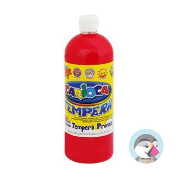 Farba CARIOCA TEMPERA 1000ml ciemnoróżowa 170-2641