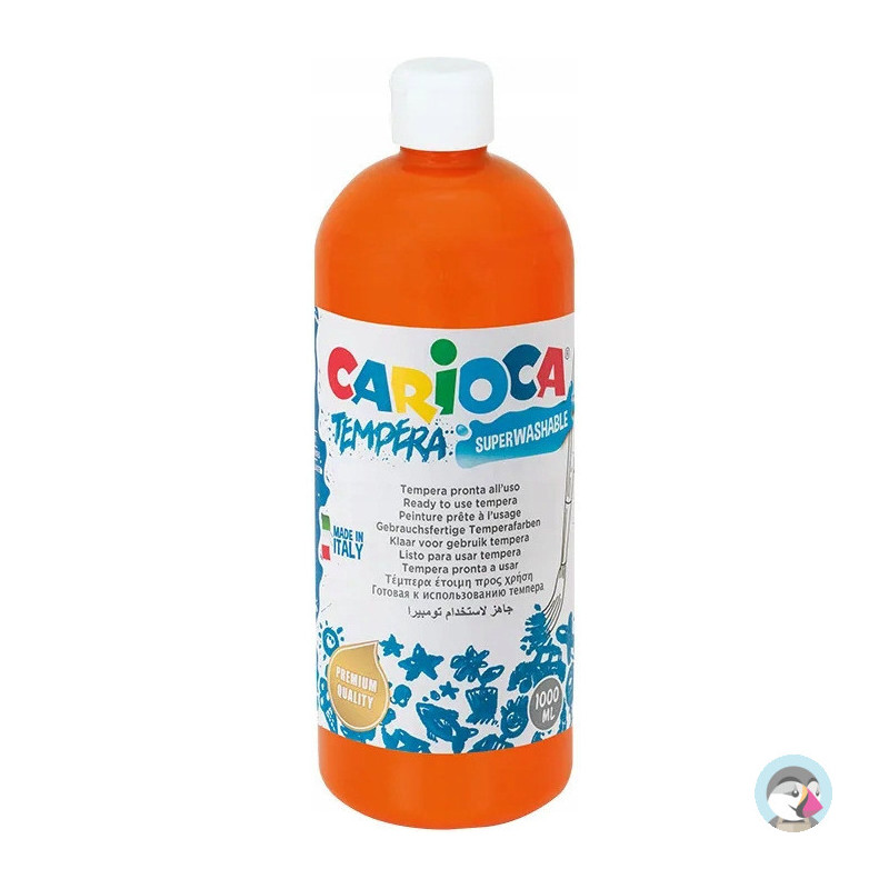 Farba CARIOCA TEMPERA 1000ml pomarańczowy 40430/11 170-1448