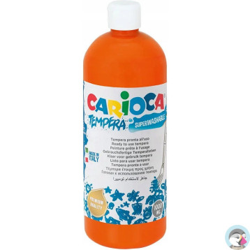 Farba CARIOCA TEMPERA 1000ml pomarańczowy 40430/11 170-1448