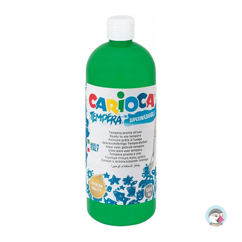 Farba CARIOCA TEMPERA 1000ml zielony 170-2645