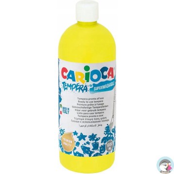 Farba CARIOCA TEMPERA 1000ml żółta (ko03/03) 170-1453