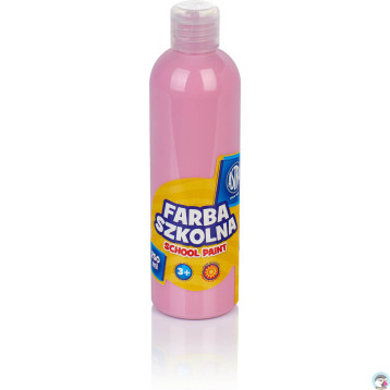 Farba szkolna Astra 250 ml - różowa jasna 301217024 ASTRA