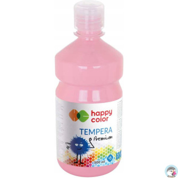 Farba TEMPERA Premium 500ml różowa HAPPY COLOR HA 3310 0500-20
