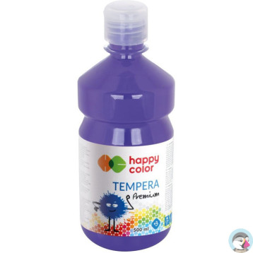 Farba TEMPERA Premium 500ml fioletowa HAPPY COLOR HA 3310 0500-61