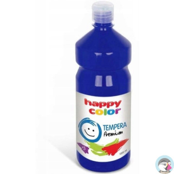 Farba TEMPERA Premium 1000ml granatowa HAPPY COLOR 3310 1000-33